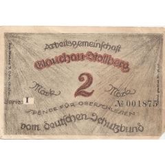 2 Mark Deutscher Schutzbund Glauchau-Stollberg