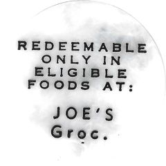1 Cent - Food Stamp Joe`s Groc.