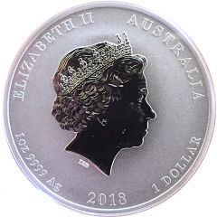 1 Dollar - Elizabeth II 4th Portrait - Graduation