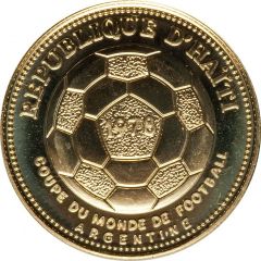 500 Gourdes 1978 World Cup