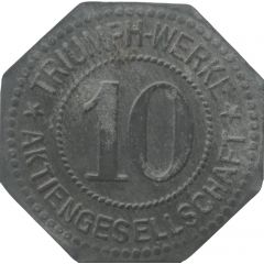 10 Pfennig - Nürnberg Triumph Werke Aktiengesellschaft