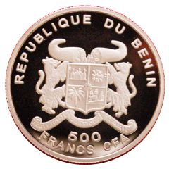 500 Francs CFA A. Einstein