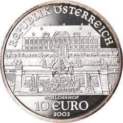 10 Euros Schloss Hof Castle