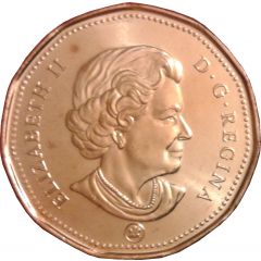 1 Dollar - Elizabeth II 4th portrait with RCM logo