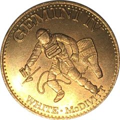 Medal - Man in Space Gemini IV