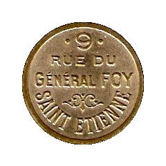 Phonograph Token - Bon pour une audition Saint-Etienne