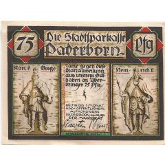 75 Pfennig Stadtsparkasse