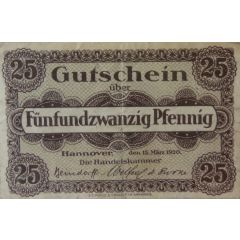 25 Pfennig Handelskammer