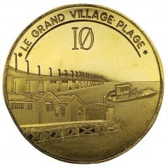 Jeton touristique - Fonderie Saint Luc - Le Grand Village Plage