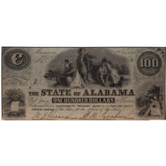 100 Dollars State of Alabama