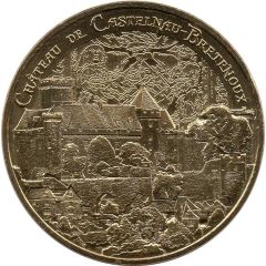 Monnaie de Paris Tourist Token - Château de Castelnau Bretenoux