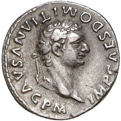Denarius - Domitian P P COS VII DES VIII