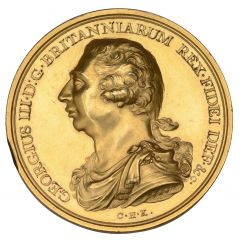 Medal - George III Union, C.H. Küchler, gilt