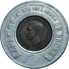 Encased Farthing - Fenners Fashions London