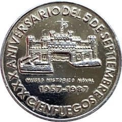 Medal - XXX Aniversario Del 5 De Septiembre