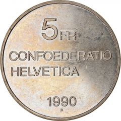 5 Francs Gottfried Keller