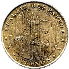 Monnaie de Paris Tourist Token - Avignon Palais des Papes