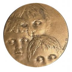 Médaille commémorative du 20e anniversaire des Villages d’enfants