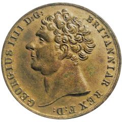 Replica - 2 Pounds - George IV 1823