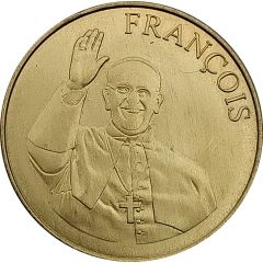 Jeton touristique - Martineau & National Tokens - Pape François