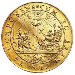 Medal zaślubinowy - Michał Korybut Wiśniowiecki