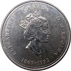 25 Cents - Elizabeth II Manitoba