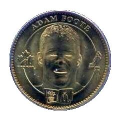 Token - McDonald`s NHLPA Adam Foote / Eric Desjardins