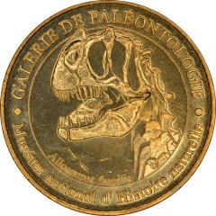 Jeton touristique - Monnaie de Paris - Paris - Galerie de paléontologie