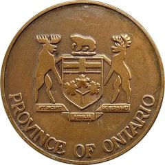 Medallion - Province of Ontario English version