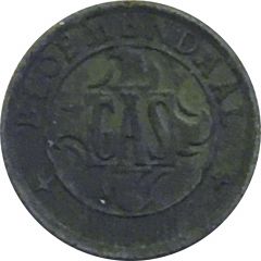 Token - 10 Cents Gas - Bloemendaal
