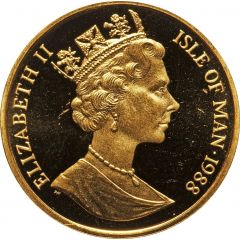 1 Crown - Elizabeth II Manx Cat