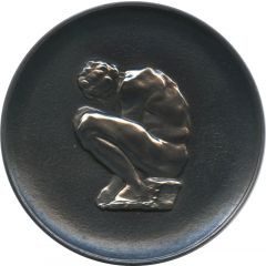 Medal - Hermitage Leningrad Crouching Boy