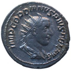 Antoninianus - Gordian III P M TR P VII COS II P P, Mars