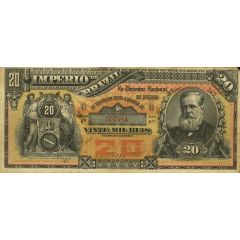 20 Mil Réis Thesouro Nacional, 8th print