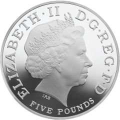 5 Pounds - Elizabeth II Royal Birth, Silver Proof