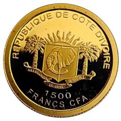 1500 Francs CFA Scarabaeus Sacer