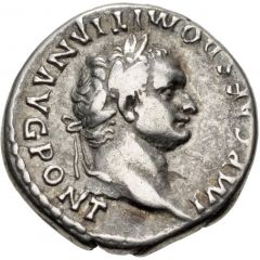 Denarius - Domitian TR P COS VII DES VIII P P