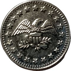 Token - No cash value Eagle looking right