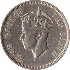 1/2 Rupee - George VI