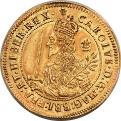 Triple Unite - Charles I Oxford Mint, `OXON`