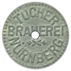 1/2 Liter Bier Tucher Brauerei, Nürnberg