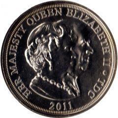 5 Pounds - Elizabeth II Birthday
