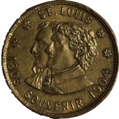 Louisiana Purchase Centennial Souvenir Token