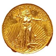 Replica - 20 Dollars `Double Eagle Saint-Gaudens` 1908