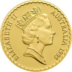 100 Dollars - Elizabeth II 3rd Portrait - Waratah Flower - Gold Bullion Coin