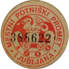 Mestni potniški promet City bus transport, Ljubljana