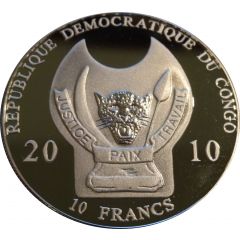 10 Francs Celtic Warrior