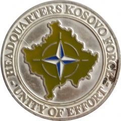 Challenge Coin - Headquarters Kosovo Force