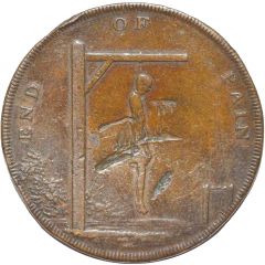 1/2 Penny Middlesex - Spence`s / End of Pain