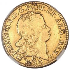 3200 Réis - João V 4th Type of Shield, Bahia Mint